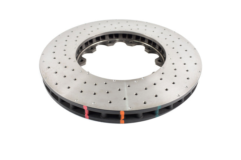 DBA 19+ Chevrolet Camaro ZL1 (w/ M6 Nuts) 5000 Series Cross Drilled & Dimpled Brake Rotor - DBA53916.1XD