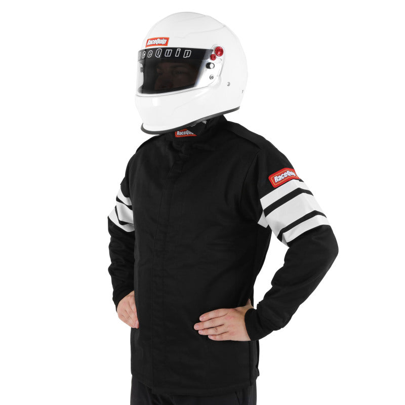 RaceQuip Black SFI-5 Jacket - Medium - 121003RQP