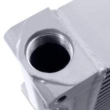 Load image into Gallery viewer, Mishimoto Heavy-Duty Oil Cooler - 10in. Same-Side Outlets - Silver - MMOC-SSO-10SL