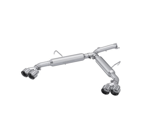 MBRP 22-24 Kia Forte GT Armor Lite AL Steel 2.5in Axle Back Exhaust w/ SS Quad Tips - S4711AL