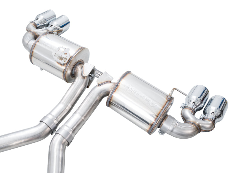 AWE Tuning 22-26 BMW M240i (G42) Touring Edition Exhaust - Chrome Silver Tips - 3015-42240