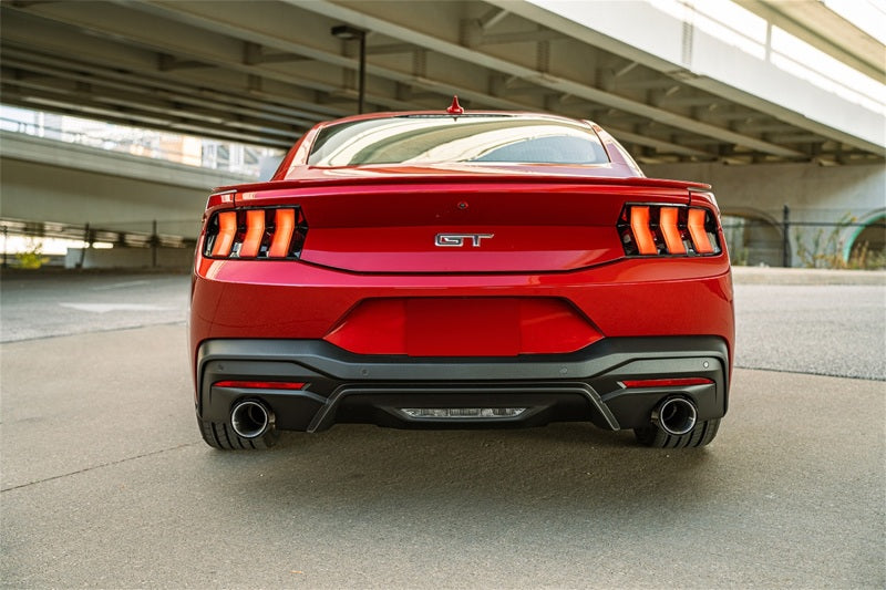 Corsa 2024 Ford Mustang GT Coupe 3in Xtreme Cat-Back Exhaust - 4.5in Carbon Fiber Tips - 21251CF