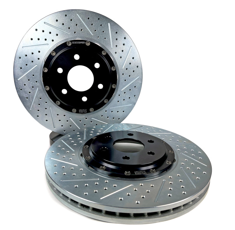 Baer Brakes 04-07 Cadillac CTS V Eradispeed+ Front SDZ 2-Piece Performance Brake Rotors - 2301062