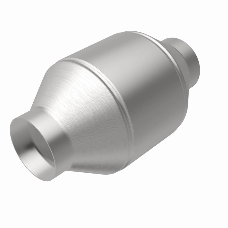 MagnaFlow Univ Cat Conv 2.5in Inlet/Outlet Center/Center Round 3in Body L x 5in W x 8.75in Overall L - 51656