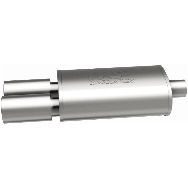 MagnaFlow Muffler W/Tip Mag SS 14X5X8 2.25/3. - 14816