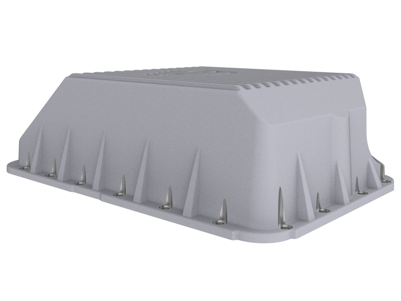 aFe Transmission Pan (Raw); Ford Diesel Trucks 03-10 V8-6.0/6.4L (td) - 46-70120-1