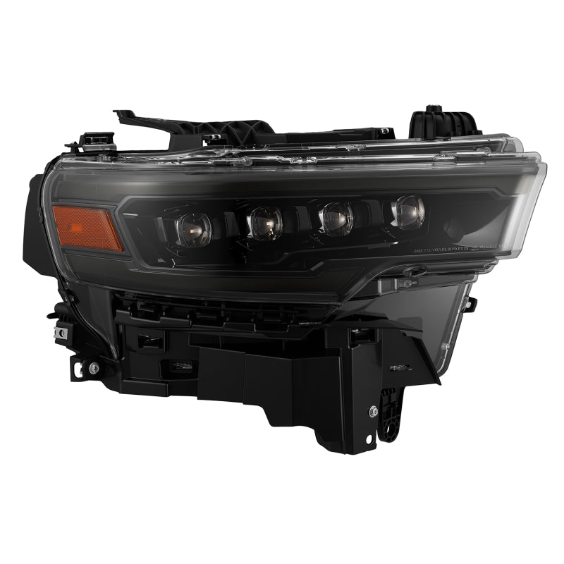 AlphaRex 25-26 Dodge Ram 1500 NOVA LED Proj Headlights- Alpha-Black w/Activ Lit/Seq Signal/Switchbk - 880890