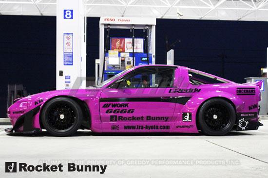 GReddy 89-93 Nissan 240SX Full Rocket Bunny 180/240SX Wide Body Aero Kit w/ Wing - 17020380