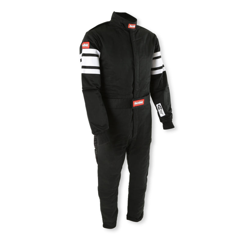 RaceQuip Black SFI-5 Suit - Medium - 120003RQP