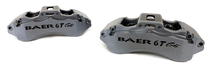 Baer Brakes 20-25 Jeep Gladiator 13.5in 6T Front SZ Brake Kit - Graphite Gray - 4401011GG-2
