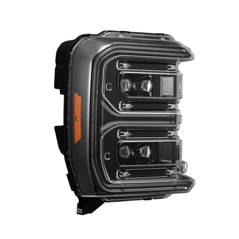 AlphaRex 23-26 Ford F-250 SD NOVA LED Proj Headlights Alpha Blk w/Activ Light/Seq Signal/Switchback - 880894