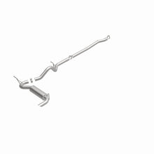 Load image into Gallery viewer, MagnaFlow 12-14 Jeep Wrangler 4dr Single Straight Rear P/S Exit Stainless C/B Performance Exhaust - 15117