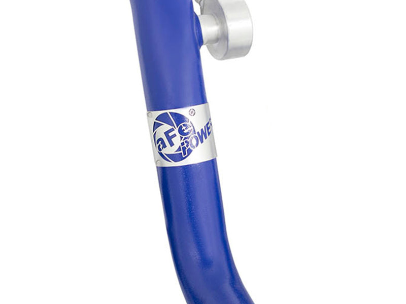 aFe Bladerunner Intercoolers Tube - Blue Hot/Cold Side 15-16 Ford Mustang EcoBoost L4-2.3L (t) - 46-20254-L