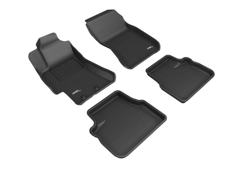 3D MAXpider 08-14 Subaru Impreza / Impreza WRX / Impreza WRX STI Kagu Black Full Set - L1SB02501509