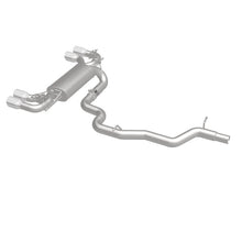 Load image into Gallery viewer, MagnaFlow Sys C/B 2015-2017 Volkswagen Golf R 3in Polished SS Quad Tip Split Rear Exit - 19165