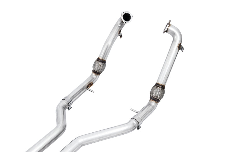AWE Tuning Audi B9 S5 Sportback Track Edition Exhaust - Non-Resonated (Silver 102mm Tips) - 3010-42068
