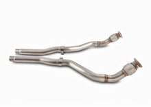 Load image into Gallery viewer, AWE Tuning Audi 8R 3.0T Non-Resonated Downpipes for Q5 / SQ5 - 3220-11016