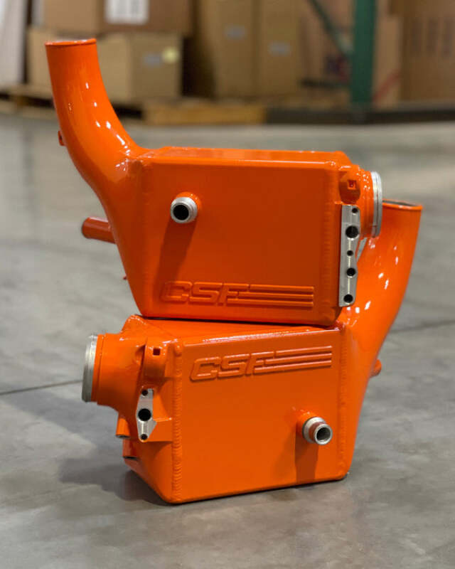 CSF 2014+ BMW X5M (F95) / X6M (F96) / XM (G09) Charge-Air-Cooler - Fire Orange - 8315FO