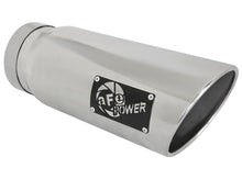 Load image into Gallery viewer, aFe MACHForce-Xp 5in Inlet x 6in Outlet x 15in length Polished Exhaust Tip - 49T50601-P15