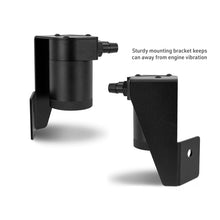 Load image into Gallery viewer, Mishimoto 2025+ RAM 1500 3.0L Hurricane Baffled Oil Catch Can Kit - Black - MMBCC-RAM-25