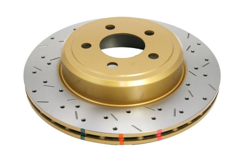 DBA 08-09 Charger / Magnum / Challenger w/o Brembo Brakes Rear Drilled & Slotted 4000 Series Rotor - DBA42439XS