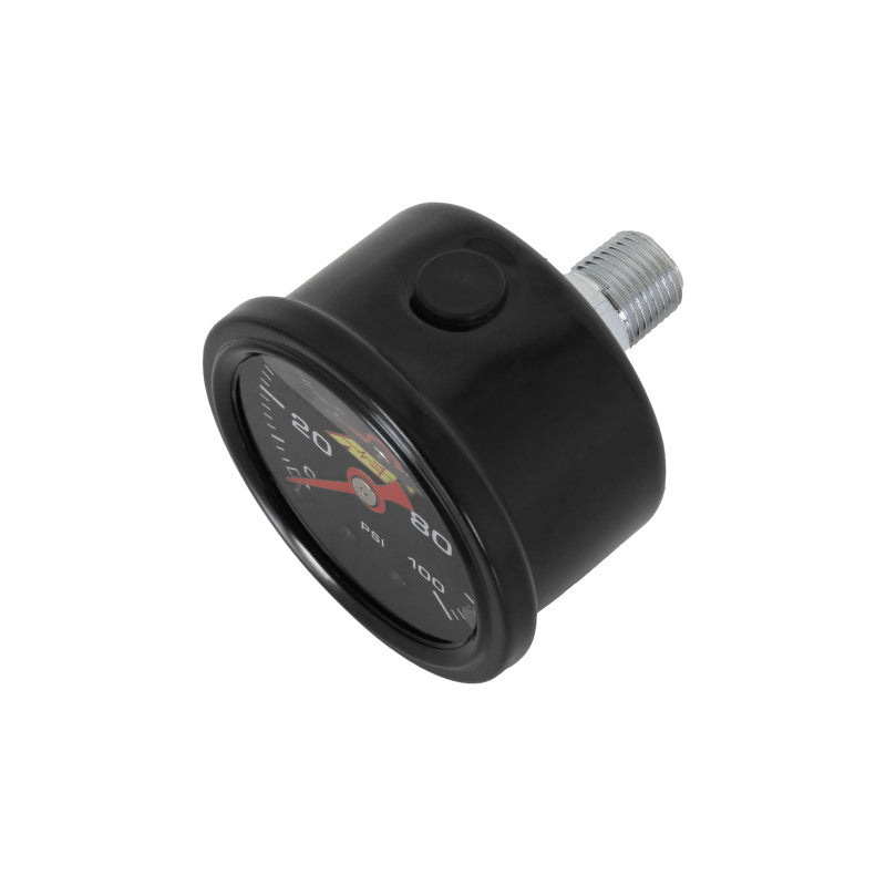 AEM 0-100 PSI Liquid Filled Mechanical Pressure Gauge - 1/8 NPT - 30-2135-100