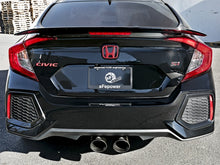 Load image into Gallery viewer, aFe Takeda 3in 304 SS Cat-Back Exhaust w/ Dual Center Black Tips 17+ Honda Civic Si (2dr) I4 1.5L - 49-36618-B