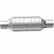 Load image into Gallery viewer, MagnaFlow Univ Cat Conv 2in Inlet/Outlet Ctr/Ctr Round 11in Body L x 5.125in W x 15in Overall L - 51304