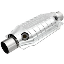 Load image into Gallery viewer, MagnaFlow Universal Catalytic Converter 2.25inch w/ dual O2 - 99065HM