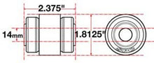 Load image into Gallery viewer, SPC Performance Flex Joint xAxis Jeep JK Rear UCA 14mm X 2 X 1.8125 - 15616
