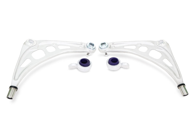 SuperPro 2000 BMW 323Ci Base Front Alloy Lower Control Arm Set (+Caster) - ALOY0046XK