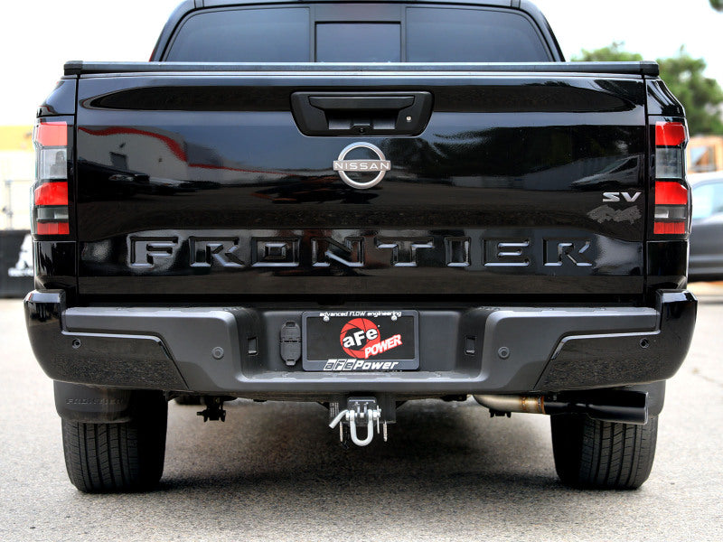 aFe 2022+ Nissan Frontier V6 Vulcan Series SS Cat-back Exhaust w/ Black Tips - 49-36140-B