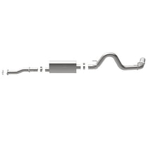 Load image into Gallery viewer, MagnaFlow Cat-Back 2016 Toyota Tacoma 3.5L V6 SS 3in Single Pass Side Exit Rear 4in Tip - 19291