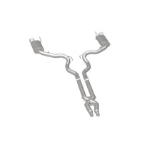 Load image into Gallery viewer, MagnaFlow Cat Back, SS, 3in, Street, Dual Split Polished 4.5in Tips 2015 Ford Mustang GT V8 5.0L - 19100