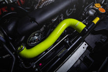 Load image into Gallery viewer, Mishimoto 08-14 Subaru WRX / 08+ STI Silicone Radiator Hose Kit - Neon Yellow - MMHOSE-STI-08NY