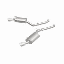 Load image into Gallery viewer, MagnaFlow Axle-Back Stainless Dual Split 4in Polished Tips 10-15 Chevrolet Camaro Convert. 3.6L V6 - 15354