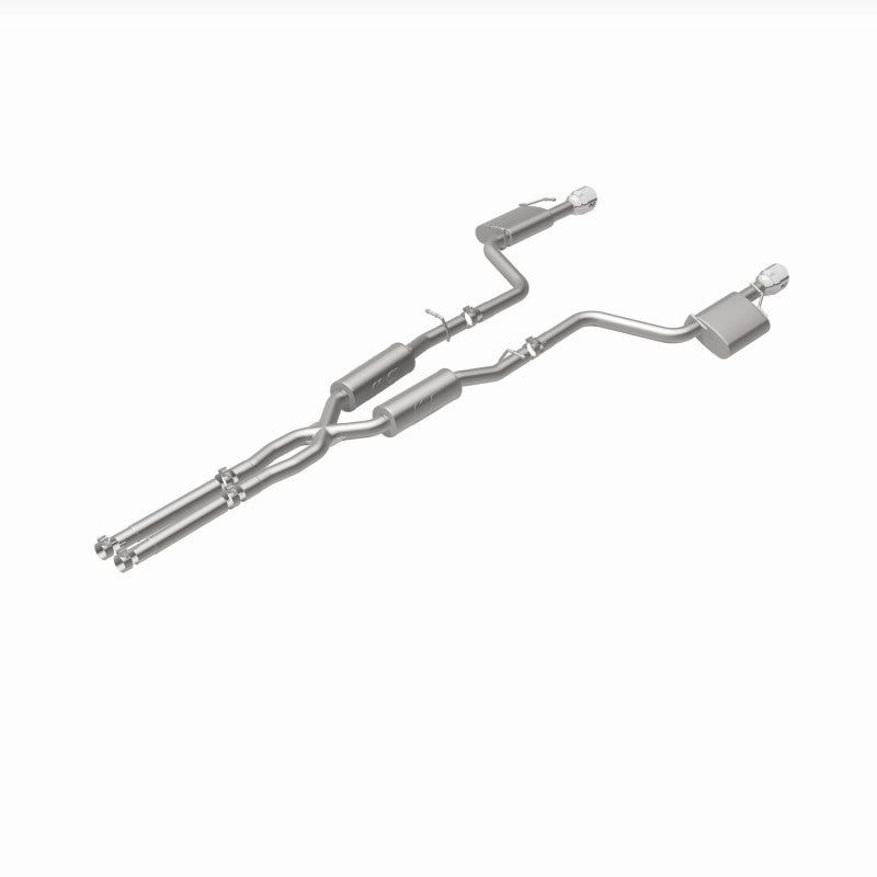 MagnaFlow 19-20 Dodge Charger GT 3.6L V6 Dual Exit Polished Tip Street Series Cat-Back Exhaust - 19522