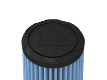 Load image into Gallery viewer, aFe POWER Universal Clamp-On Air Filter w/ D2 Dura-Dry Media 3-5/16in F x 5in B x 3-1/2in T x 7in H - 21-33507V