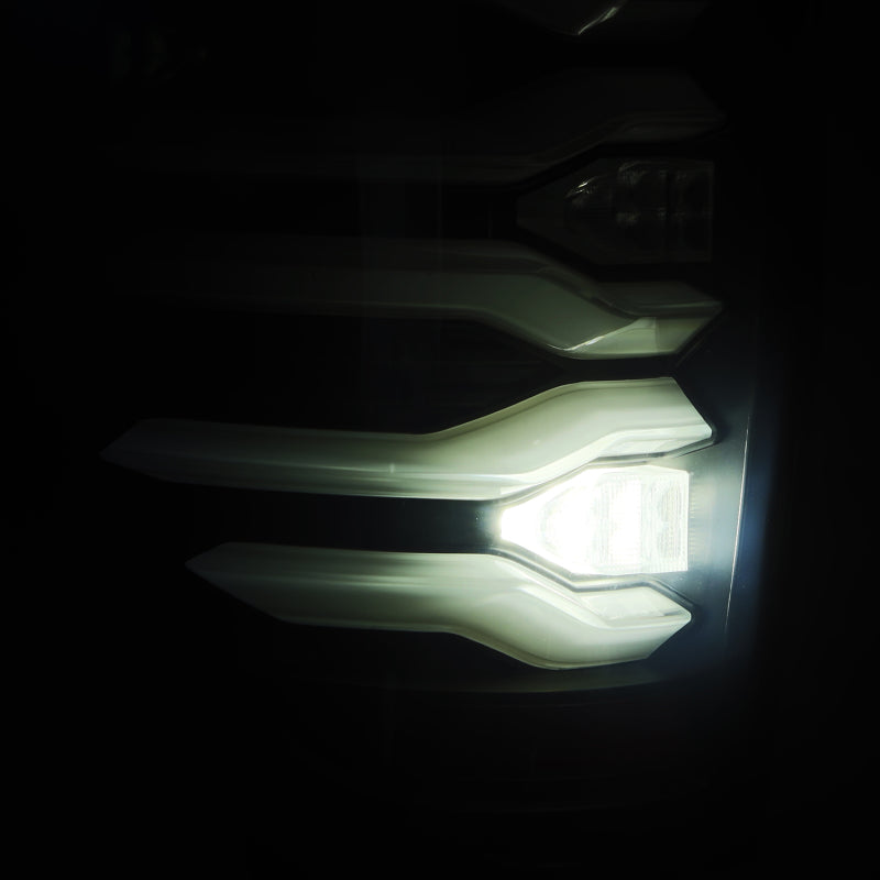 AlphaRex 09-14 Ford F150 LUXX LED Taillights - Black Housing - 653070