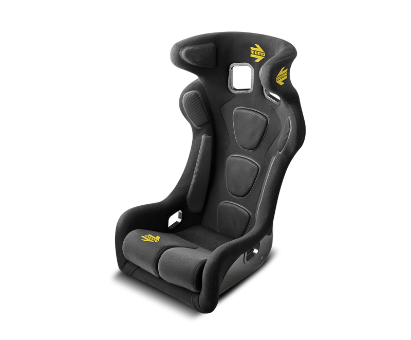 Momo Daytona Evo Seats (FIA 8855-1999) - Black Hardshell - 1075BLK-30
