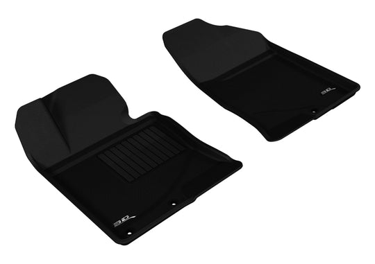 3D MAXpider 2011-2015 Kia Optima Kagu 1st Row Floormat - Black - L1KA02511509