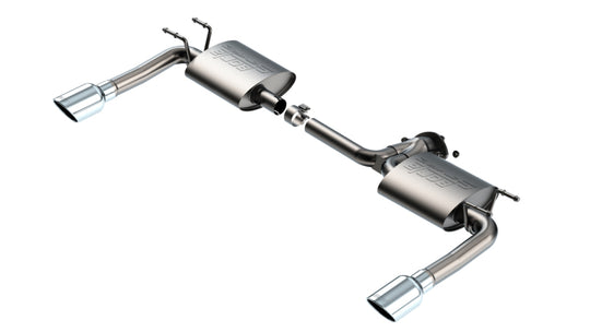 Borla 19-23 Mazda 3 NA / 21-23 Mazda 3 Turbo S-Type Axle Back Exhaust w/ 4in Tips - 11982