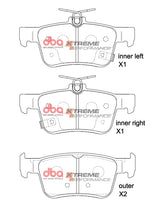 Load image into Gallery viewer, DBA 2017+ Honda Civic Type-R (FK8/FL5) XP Performance Rear Brake Pads - DB2429XP
