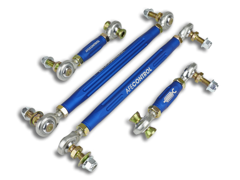 aFe Control 15-21 BMW M2 Adjustable Front and Rear End Links - 442-502001-L