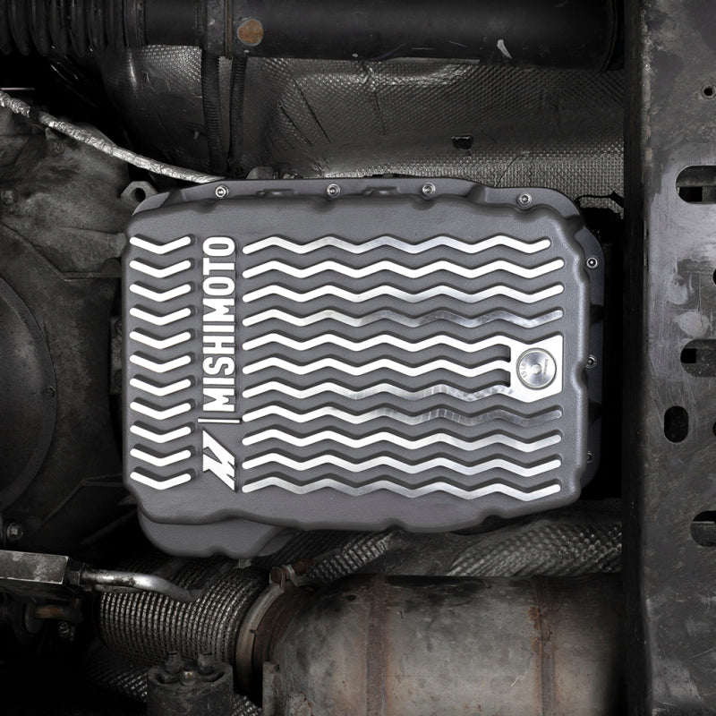 Mishimoto 2007.5 + Ram 6.7L Cummins 68RFE Transmission Pan - Cast - GR - MMTP-RAM-07