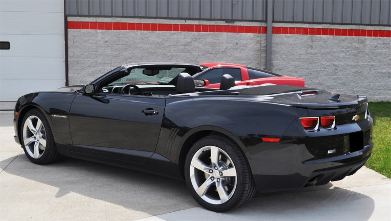 Corsa 2011-2015 Chevrolet Camaro SS 6.2L V8 Manual Black Xtreme 3in Cat-Back - 14968BLK