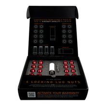 Load image into Gallery viewer, Mishimoto Aluminum Locking Lug Nuts M12x1.5 20pc Set Black - MMLG-15-20LBK