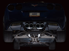 Load image into Gallery viewer, AWE Tuning C6 Chevrolet Corvette Z06/ZR1 Track Edition Axle-Back Exhaust w/ Chrome Silver Tips - 3020-42606