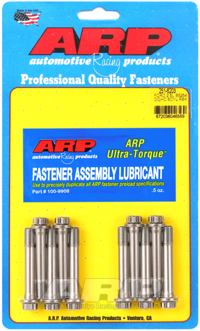 ARP Ford 2.5L B5254 DOHC 5Cyl Rod Bolt Kit - 251-6203