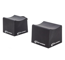 Load image into Gallery viewer, Race Ramps 12in. High Supercar Wheel Cribs (Extra Wide) - RR-WC-12-SC
